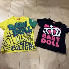 BABY DOLL Tシャツ 2枚セット 90サイズ