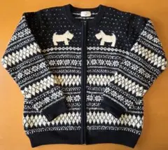 新品タグ付✨ブルーベリーファーム　ウール　ニット　blueberryfarm blue berry farm ブルーベリーファーム ウール100% いちご 編み込み