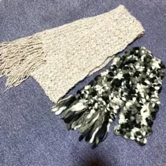 マフラー　ストール　2点セット❗️