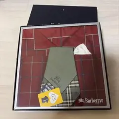 Burberrys バーバリーズ ハンカチセット 未使用 箱付き ヴィンテージ