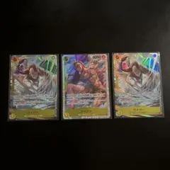 ワイパー　SR パラレル　3枚　OP15-114 ワンピースカードゲーム
