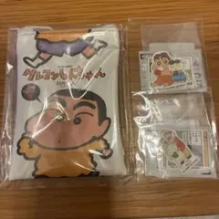 クレヨンしんちゃん コミックス あそーとコレクション ポーチ シール 3点セット