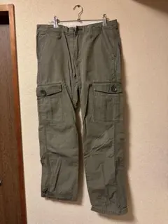 Levi’s 502 カーゴパンツ W30L32 オリーブ ワーク ミリタリー