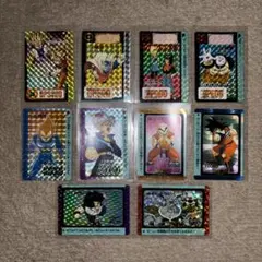 【C489】 ドラゴンボールZ カードダス アマダ PPカード セットのサムネイル