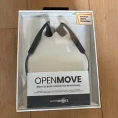 【新品未使用】AfterShokz OpenMove 骨伝導イヤホン