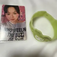 TWICE ジョンヨン THIS IS FOR トレカ 蛍光ラバーバンドセット