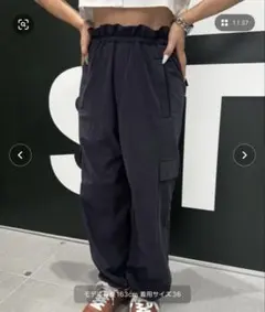 LACOSTE ナイロンツイルカーゴパンツ サイズ