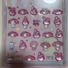 国内正規品　マイメロ　ボンボンドロップシール　ミニ　おすそ分け
