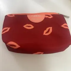CLINIQUE x kate spade ポーチ リップ柄