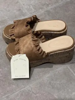 り*ん様 #Ange Charme フリル付きサンダル