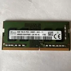 SK hynix 4GB DDR4 PC4-2400T メモリー 本体