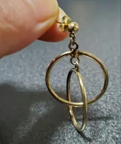 パリ購入 ステキなデザインのピアス