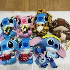 スティッチ　ぬいぐるみ　まとめ売り　着ぐるみ　クリスマスのサムネイル