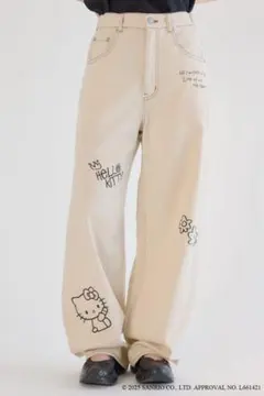 RODEO CROWNS (サンリオキャラクターズ)DRAWING キティパンツ