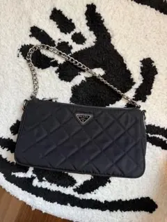 PRADA 2way キルティングナイロン チェーンハンドバッグ - メルカリ