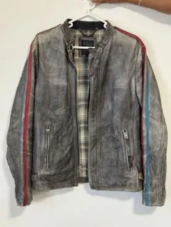 稀少色 SCHOTT シングルライダースジャケット Sサイズ