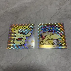 サンリオキャラクターズマンチョコ ポムポムプリン シークレット2枚セット