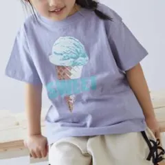 デビロック　BOXシルエット プリント半袖Tシャツ