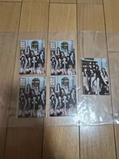 NiziU オンラインくじ ステッカー オール&ユニット