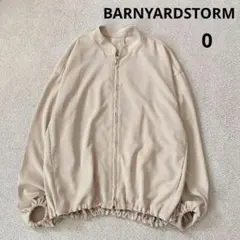 BARNYARDSTORM ダブルクロスブルゾン ジャケット 0 ベージュ