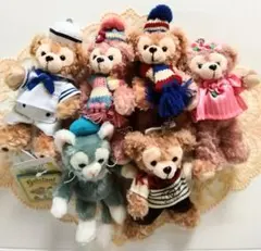ダッフィー シェリーメイ ぬいぐるみ ぬいぐるみバッジ ぬいば