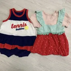 ロンパース　2枚セット