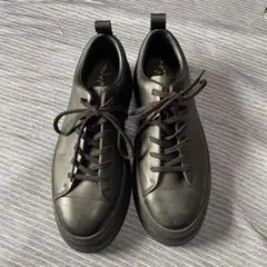 CONVERSE ALL STAR レザー スニーカー オールブラック 26.0