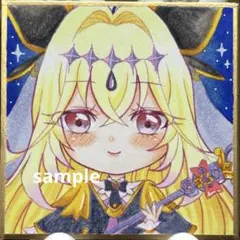 手描きイラスト　ファンアート　名探偵プリキュア キュアアルカナ・シャドウ