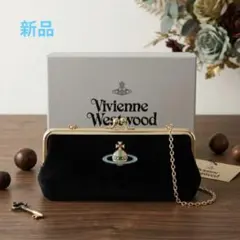 Vivienne Westwood ダブルフレームチェーンパス クラッチバッグのサムネイル