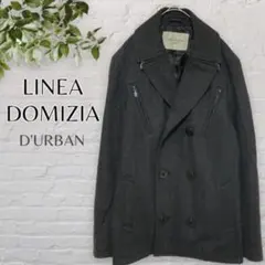 【LINEA DOMIZIA D’URBAN】ダーバン♡ピーコート チャック L
