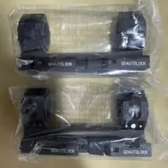 20mmピカティニーレール スコープマウント ブラック 2袋まとめてお買い得のサムネイル