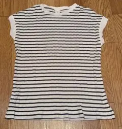 【レディースМ】カットソー　ボーダー　LILASICのサムネイル