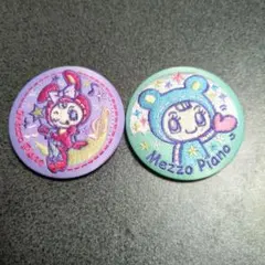 Mezzo Piano 2個セット　缶バッチ