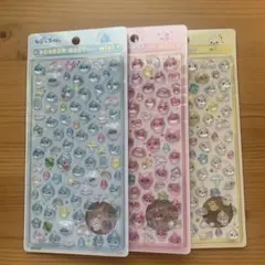 正規品★しずくちゃん うるおいちゃん みるみるちゃんミニ　ボンボンドロップシール