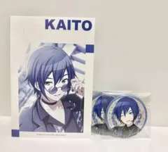 プロセカ あんスタコラボ缶バッジ KAITO2個、 アニメイト特典1枚