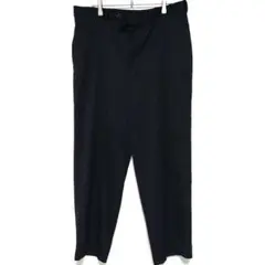 レア SAVANE XLサイズ ブラック スラックス センタープレス