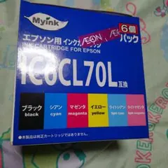 EPSON IC6CL70 イエロー抜き 5色インクカートリッジ(互換)のサムネイル