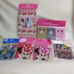 ディズニー　メモ帳　封筒　シール