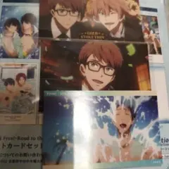 Free! ブロマイド 遠野日和 竜ヶ崎怜 鴫野貴澄 計3枚