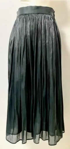 リブドロワ　プリーツスカート