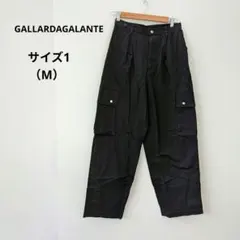 ​【日本製】ガリャルダガランテ コットンワークカーゴパンツ ブラック サイズ1のサムネイル