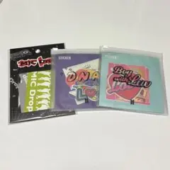 BTS バンタン ステッカー 3点セット