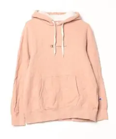 Champion フード付きスウェット M ピンク