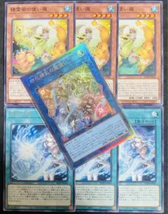 【遊戯王】精霊 霊使い 新規 デッキパーツ 計7枚