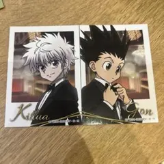 HUNTER×HUNTER ミニブロマイド　キルア　ゴン