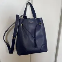 FURLA ショルダーバッグ ネイビー