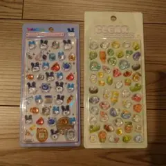 ボンボンドロップシール　たまごっち　みみっち　クリアぷくぷくシールセット