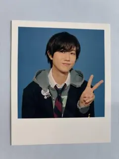 阿部亮平　Snow Man カレンダー特典ポラロイド風カード