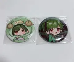 シクフォニ すちくん すちもす 缶バッジ ふぉにまる分校 2個セット