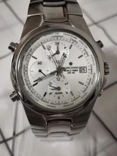 正規品　JUNCHANS WORD TIMER 41/4193 クォーツ 腕時計 2026年最新】JUNGHANS 動作：良好 メンズ 時計 その他の人気アイテム